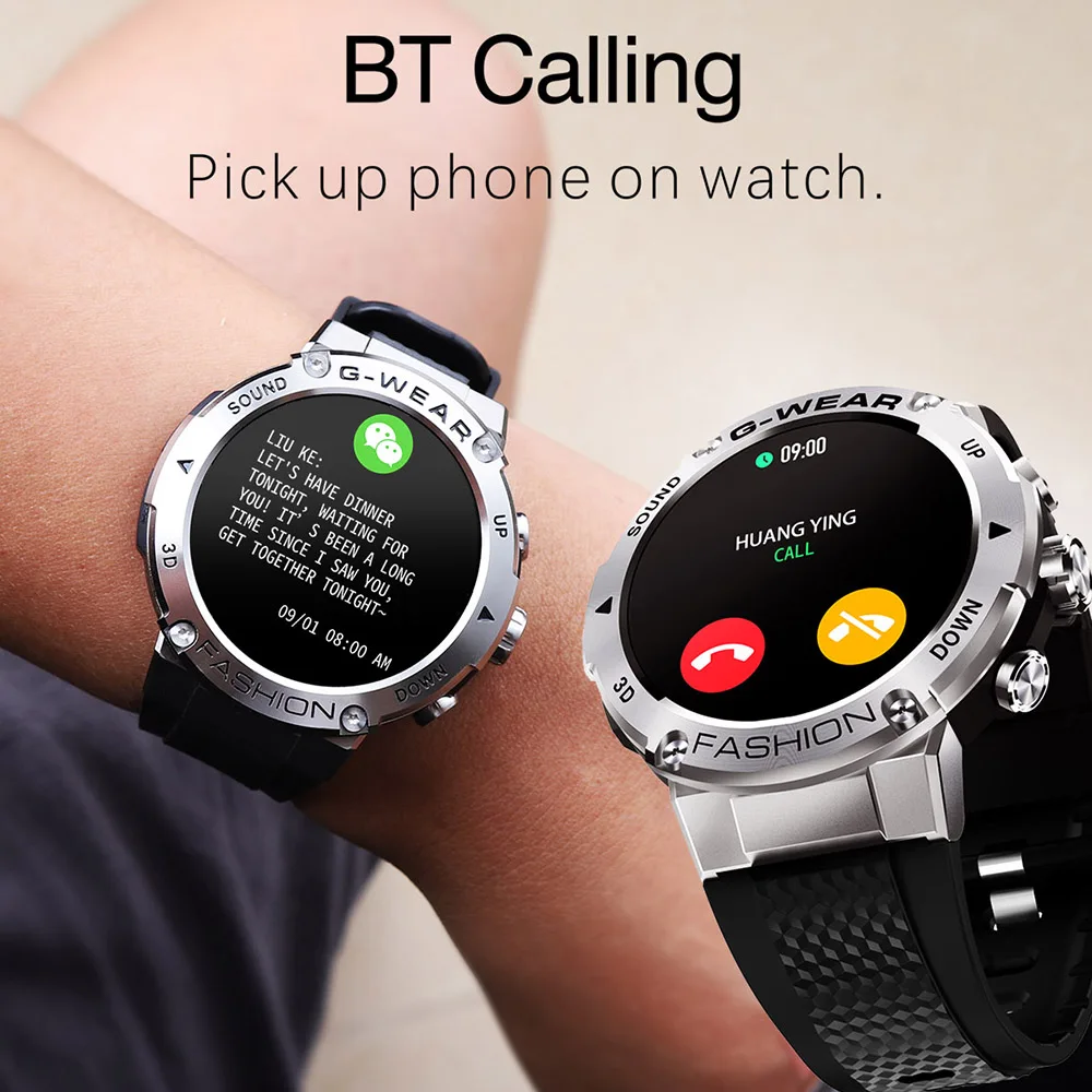 Смарт-часы LEMFO для мужчин умные часы сделай сам с поддержкой Bluetooth 2021 несколькими