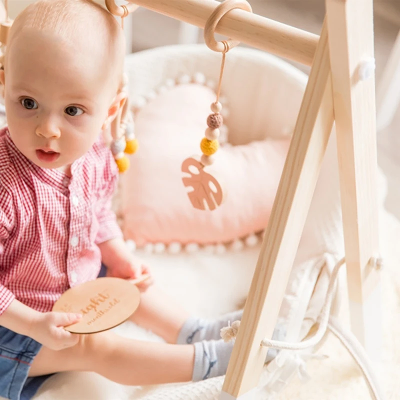 Baby Wooden Chain Chewable Bracelet Baby Mobile Wooden Teether Leaf Rattle Toy Can Chew Free Baby Teething Gifts Toys
Baby Wooden Chain Chewable Bracelet Baby Mobile Wooden Teether Leaf Rattle Toy Can Chew Free Baby Teething Gifts Toys