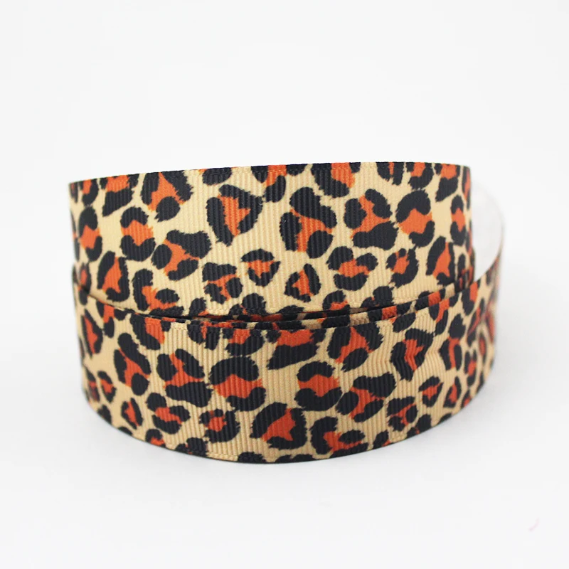 Leopard printed grosgrain ribbon 16-75mm DIY handmade materials christmas wedding gift wrap tape ribbons
Leopard printed grosgrain ribbon 16-75mm DIY handmade materials christmas wedding gift wrap tape ribbons