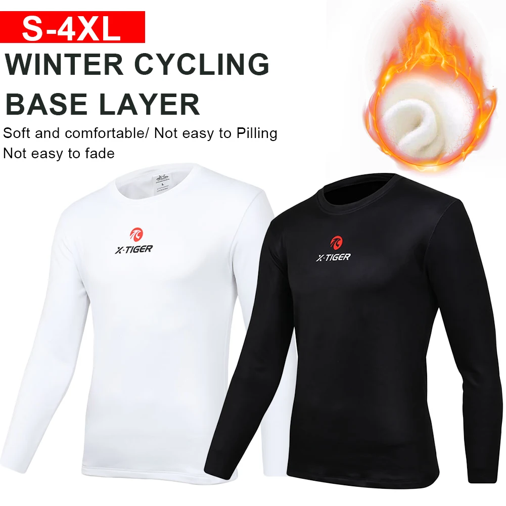 Winter Cycling Base Layer Long Sleeve Warm Bike Underwear Breathable Fleece Shirt Keep Warm Racing Shirt
Winter Cycling Base Layer Long Sleeve Warm Bike Underwear Breathable Fleece Shirt Keep Warm Racing Shirt