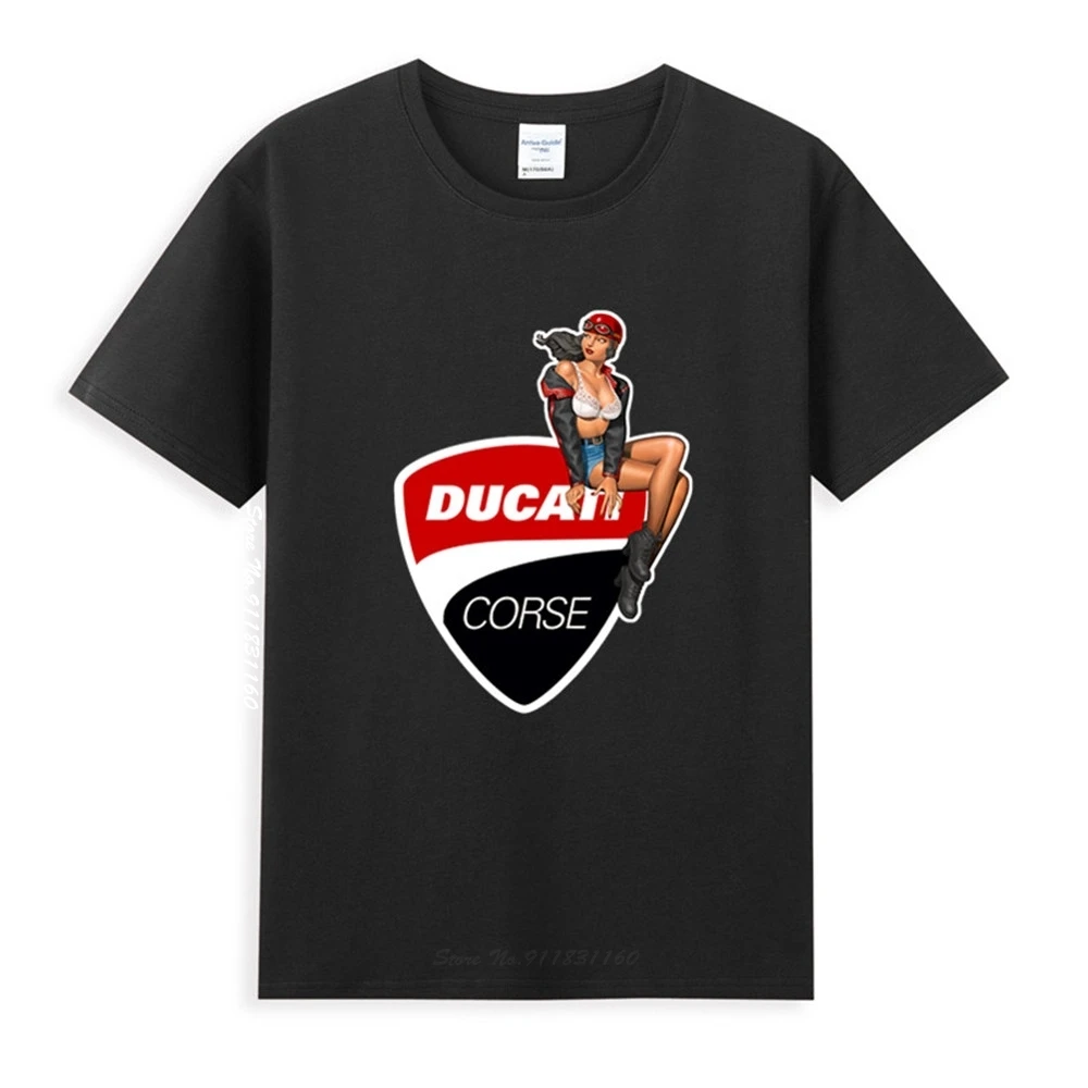 DUCATI Motorcycle Sexy Girl Logo Classic Black T-Shirt Newest Summer Men's Short Sleeve Popular Tees Shirt Tops Novel Unisex
DUCATI Motorcycle Sexy Girl Logo Classic Black T-Shirt Newest Summer Men's Short Sleeve Popular Tees Shirt Tops Novel Unisex