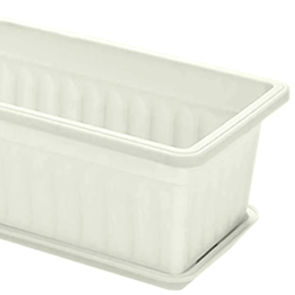 3PCS Windowsill Flower Pot Imitation Plastic Balcony Square Plants Pots Flower Bonsai Bowl Nursery Basin Window Box Planter
3PCS Windowsill Flower Pot Imitation Plastic Balcony Square Plants Pots Flower Bonsai Bowl Nursery Basin Window Box Planter