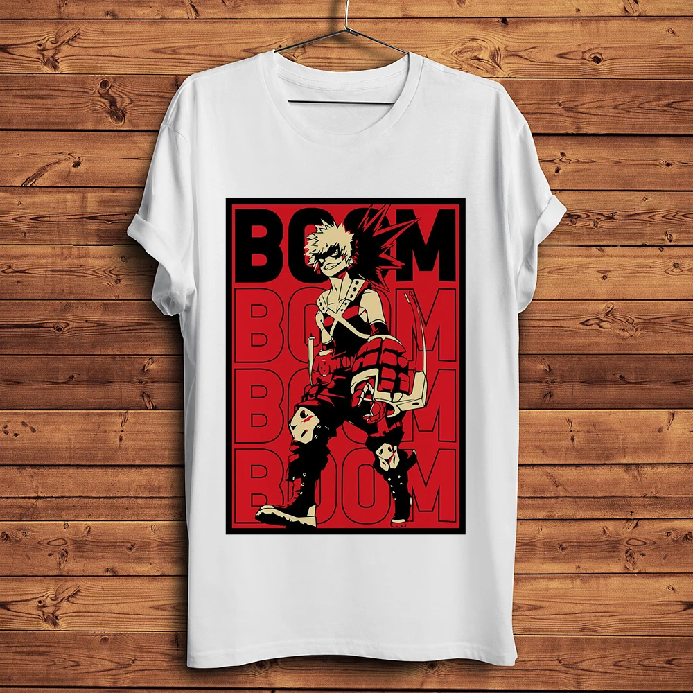 Katsuki Bakugo funny anime tshirt men summer white short sleeve homme casual t shirt unisex manga My Hero Academia streetwear
Katsuki Bakugo funny anime tshirt men summer white short sleeve homme casual t shirt unisex manga My Hero Academia streetwear