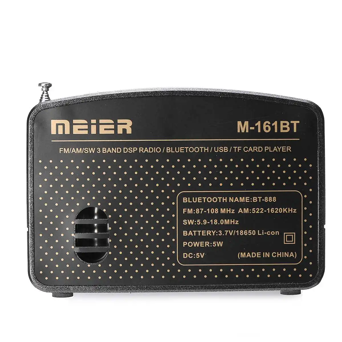 Беспроводная стереогарнитура KINCO ретро-радио bluetooth Hi-Fi колонка FM AM SW USB AUX TF-карта MP3