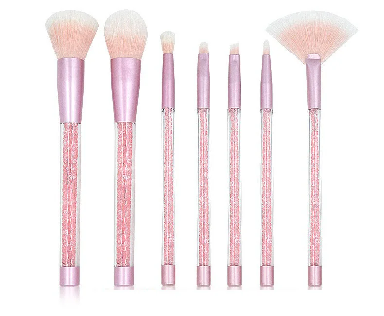NEW 7Pcs Sequins diamond Makeup Brushes Set Eyeshadow Brush Blusher Concealer Foundation Lip Powder Sets Brush Set Makeup Tools
NEW 7Pcs Sequins diamond Makeup Brushes Set Eyeshadow Brush Blusher Concealer Foundation Lip Powder Sets Brush Set Makeup Tools