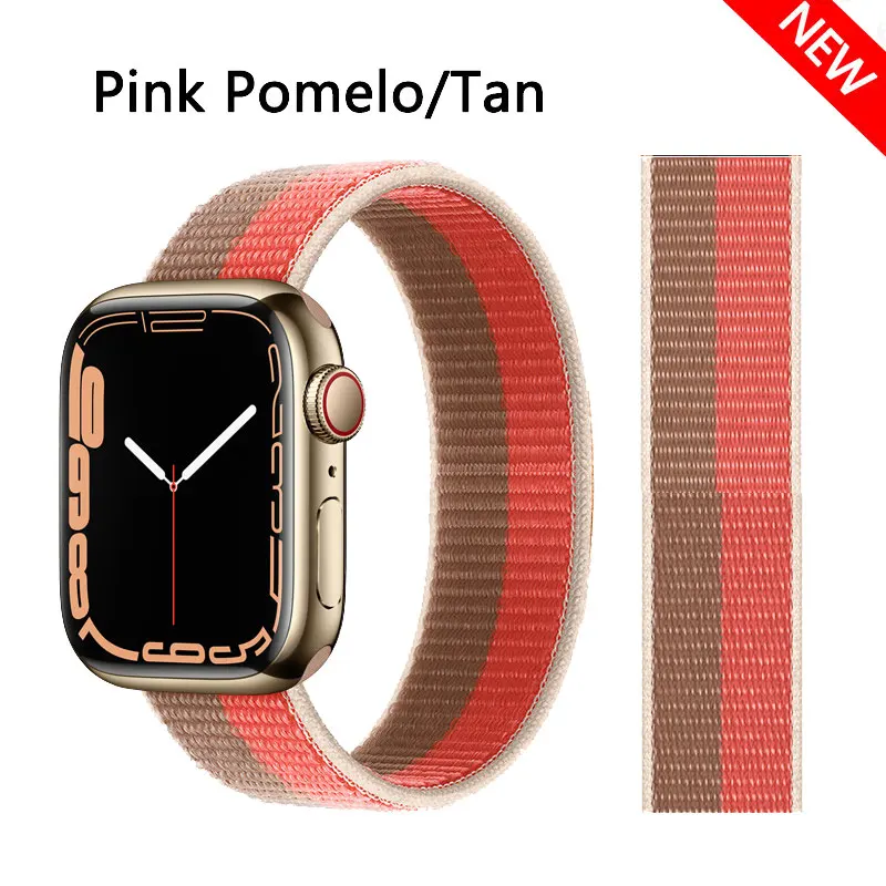 Sport Band For Apple Watch Strap 42mm 38mm Smartwatch Watchband Correa Nylon Loop Strap For Iwatch Series 6 Se 5 4 3 44mm 40mm
Sport Band For Apple Watch Strap 42mm 38mm Smartwatch Watchband Correa Nylon Loop Strap For Iwatch Series 6 Se 5 4 3 44mm 40mm