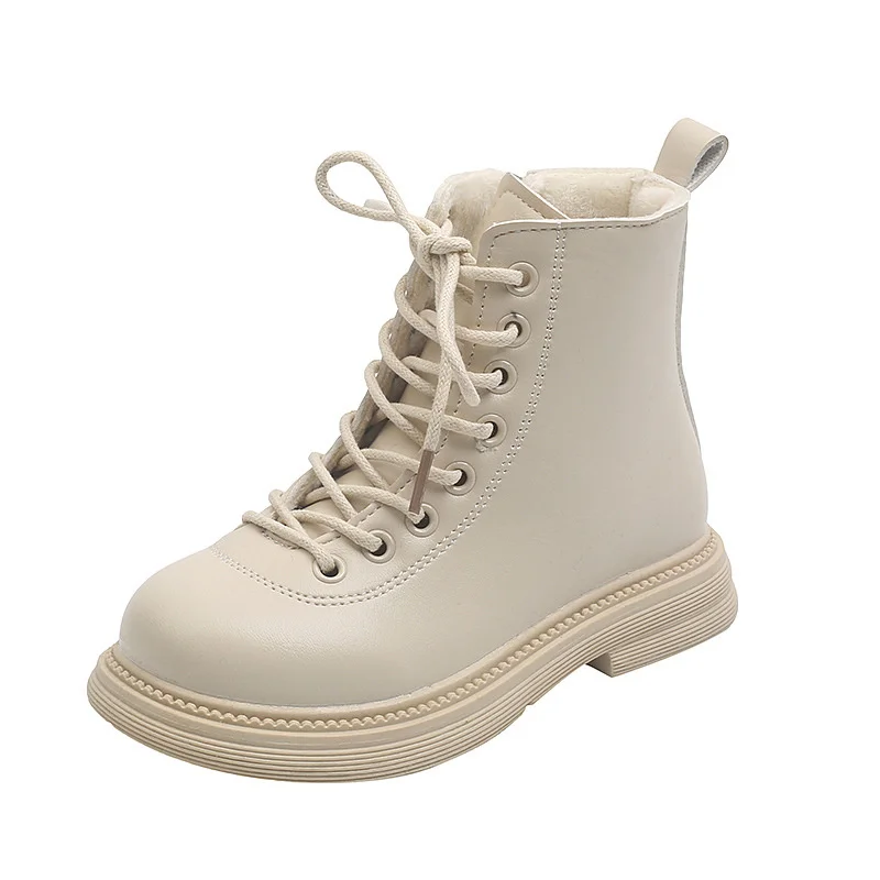 5-12 Years Kids Martin Boots Girls Shoes Autumn Winter Children Boots Fashion Toddler Lace-up Warm Leather Boots Kids Snow Boots
5-12 Years Kids Martin Boots Girls Shoes Autumn Winter Children Boots Fashion Toddler Lace-up Warm Leather Boots Kids Snow Boots