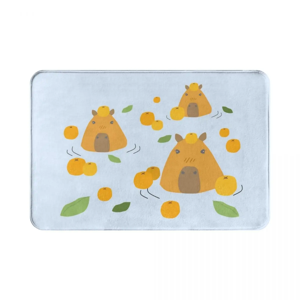 Capybara Doormat Rug carpet Mat Footpad Polyester Anti-slip Cushion Entrance Kitchen Bedroom balcony toilet
Capybara Doormat Rug carpet Mat Footpad Polyester Anti-slip Cushion Entrance Kitchen Bedroom balcony toilet