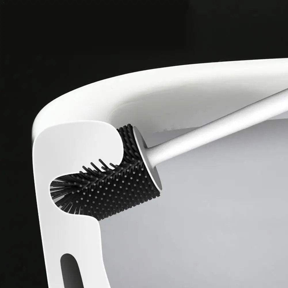 Silicone Toilet Brush With Holder Set Plastic Toilet Toilet Bathroom Brush Bowl Wall-mounted Brush Cleaning Or Floor-Standi U4N2
Silicone Toilet Brush With Holder Set Plastic Toilet Toilet Bathroom Brush Bowl Wall-mounted Brush Cleaning Or Floor-Standi U4N2