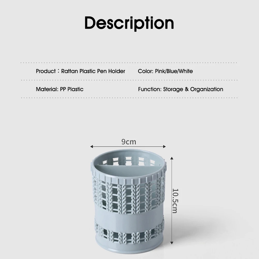 Creative Pen Holder Student Stationery Desktop Multifunction Storage Box PP Pen Container Office Supplies
Creative Pen Holder Student Stationery Desktop Multifunction Storage Box PP Pen Container Office Supplies