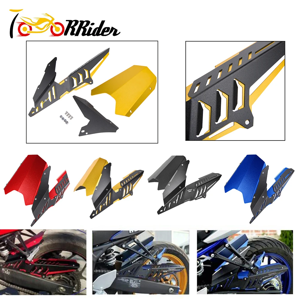 YZF-R25 YZF-R3 R3 R25 2013-2020 Rear Fender Mudguard Splash Mud Dust Chain Guard Cover Kit for YAMAHA MT-03 2015 2017 2018 2019
YZF-R25 YZF-R3 R3 R25 2013-2020 Rear Fender Mudguard Splash Mud Dust Chain Guard Cover Kit for YAMAHA MT-03 2015 2017 2018 2019