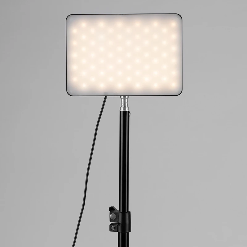 3200K-5600K USB LED Video Light with RGB Color Filters for Studio Video Conference Photography Filled Light T132 
3200K-5600K USB LED Video Light with RGB Color Filters for Studio Video Conference Photography Filled Light T132