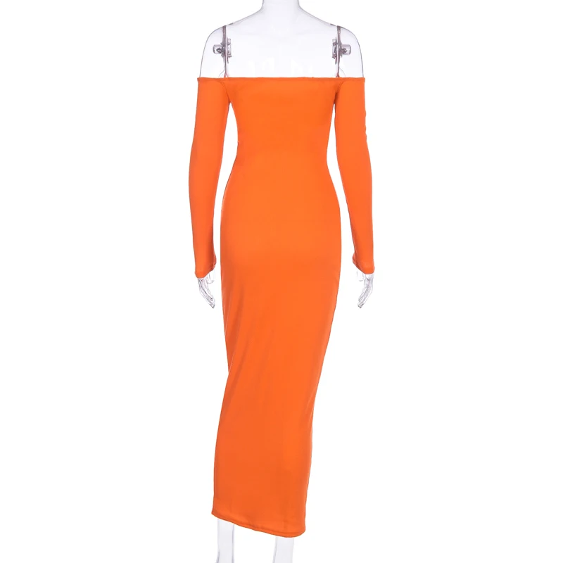 Fashion Womens Off Shoulder Bodycon Slim Sexy Long Sleeve Rib Knitted Stretch Party Dress For Autumn Winter
Fashion Womens Off Shoulder Bodycon Slim Sexy Long Sleeve Rib Knitted Stretch Party Dress For Autumn Winter