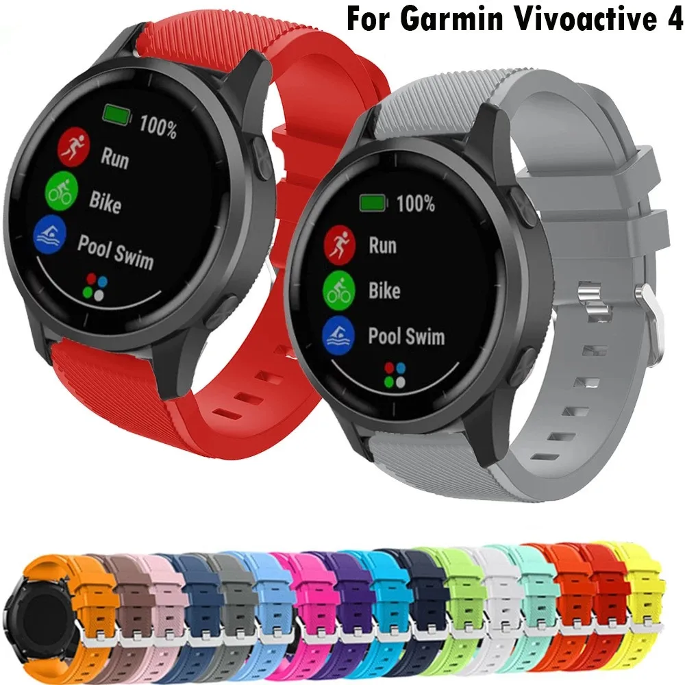 22mm Watchband Correa For Garmin Vivoactive 4 Strap silicone bracelet For Huawei Honor Magic Watch 2 46mm wristband Accessories
22mm Watchband Correa For Garmin Vivoactive 4 Strap silicone bracelet For Huawei Honor Magic Watch 2 46mm wristband Accessories