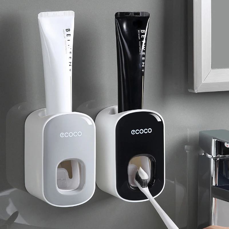 Fully Automatic Toothpaste Dispenser Squeezing Device Wall-mounted Non-perforating Toothpaste Toothbrush Rack Toothbrush Holder
Fully Automatic Toothpaste Dispenser Squeezing Device Wall-mounted Non-perforating Toothpaste Toothbrush Rack Toothbrush Holder