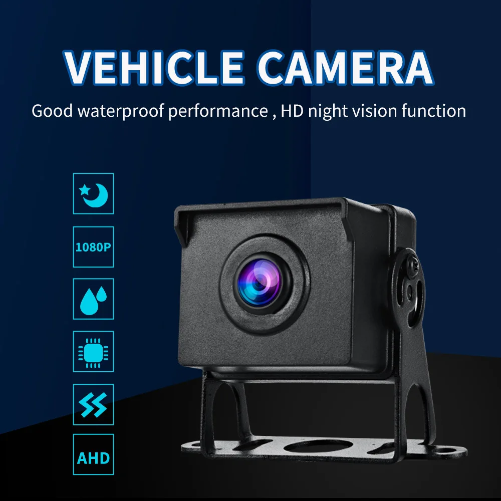 AHD 1080P Rear View Camera Reverse Imaging Night Vision Driving Recording Parking Waterproof Video Camera for 12-24V Truck Bus
AHD 1080P Rear View Camera Reverse Imaging Night Vision Driving Recording Parking Waterproof Video Camera for 12-24V Truck Bus