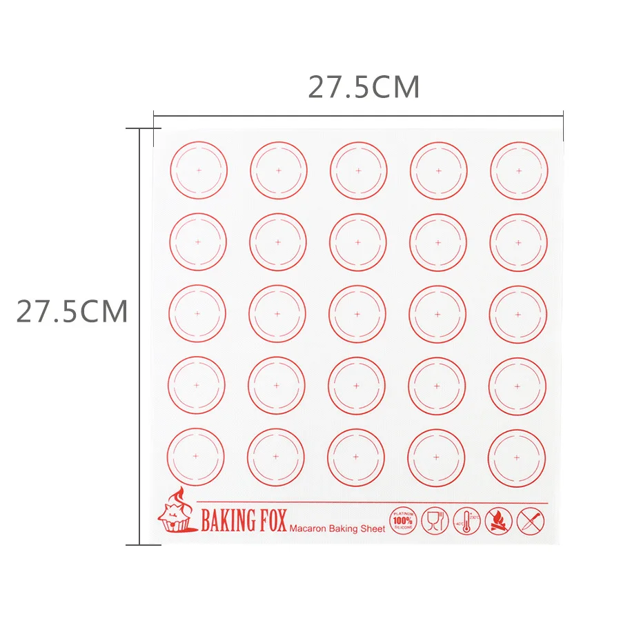 Macarons/pastry/biscuits making-professional grade non-stick silicone macarons baking mat-for baking tray-
Macarons/pastry/biscuits making-professional grade non-stick silicone macarons baking mat-for baking tray-