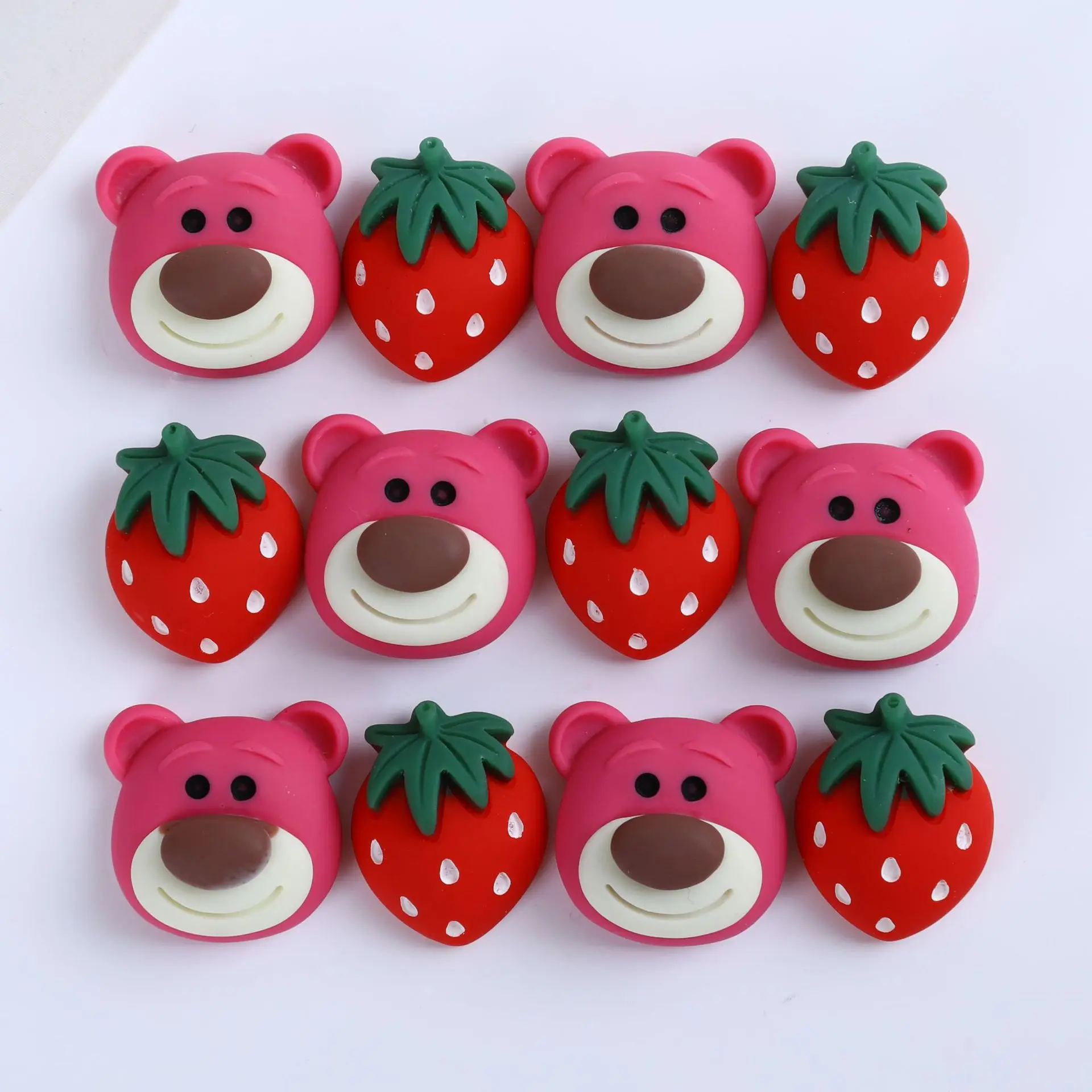 WFFNNKC Kawaii Strawberry Bear Flat Back Resin Accessories Girl DIY Garment Hair Jewelry Materials Cute Phone Crafts Applique
WFFNNKC Kawaii Strawberry Bear Flat Back Resin Accessories Girl DIY Garment Hair Jewelry Materials Cute Phone Crafts Applique