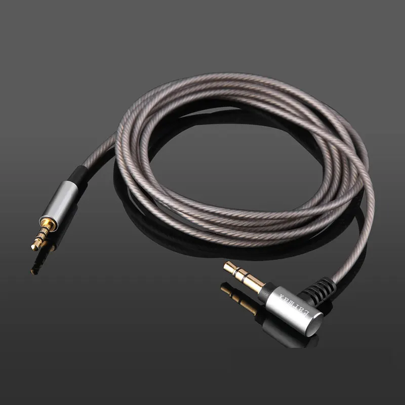 

New!! Silver Plated Audio Cable with Remote mic For AKG Y40 Y55 Y50 Y45BT K545 k490 NC N90Q N60NC Y500 Y50BT N700NC M2 headphone