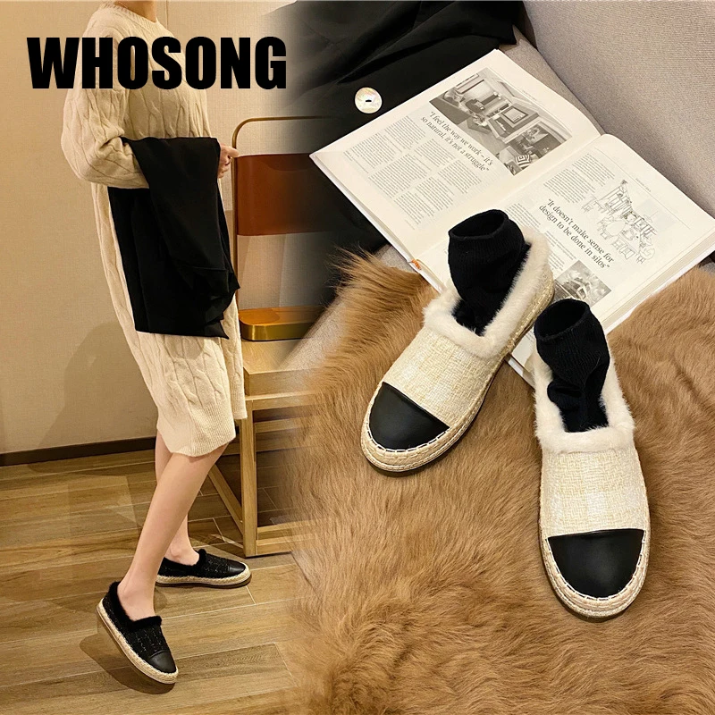 Туфли женские на платформе, мягкие лоферы, меховые, без застежки, плоская подошва, модные мокасины, черные 
Туфли женские на платформе, мягкие лоферы, меховые, без застежки, плоская подошва, модные мокасины, черные