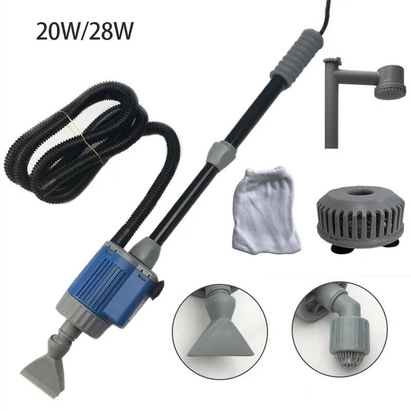 20/28W Electric Aquarium Fish Tank Water Change Pump Aquarium Cleaning Tool Water Changer Gravel Cleaner Siphon Filter Pump
20/28W Electric Aquarium Fish Tank Water Change Pump Aquarium Cleaning Tool Water Changer Gravel Cleaner Siphon Filter Pump