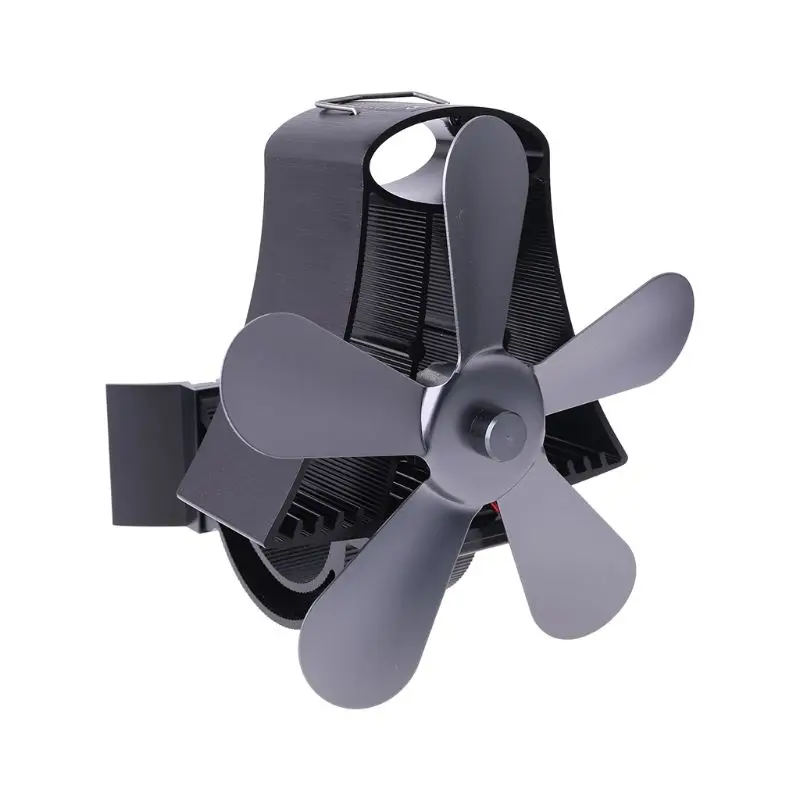 Wall Mounted 5 Blade Heat Powered Fireplace Stove Fan Distribution Quiet Ecofan for Wood Log Burner Heater 
Wall Mounted 5 Blade Heat Powered Fireplace Stove Fan Distribution Quiet Ecofan for Wood Log Burner Heater