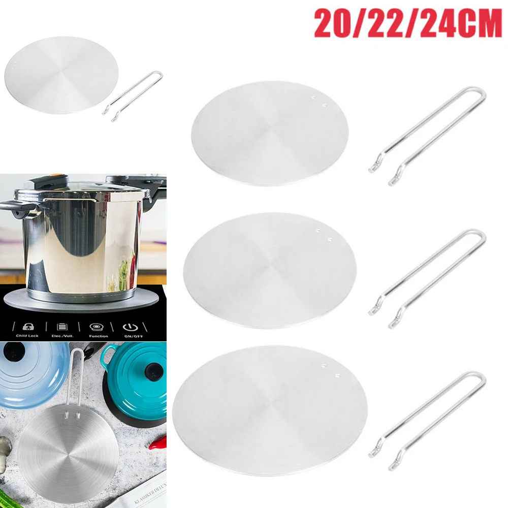 Kitchen Heat Diffuser Plate Induction Adapter Gas Electric Cookers 20/22/24cm Kitchen Tools Gadgets Sushi Tool
Kitchen Heat Diffuser Plate Induction Adapter Gas Electric Cookers 20/22/24cm Kitchen Tools Gadgets Sushi Tool