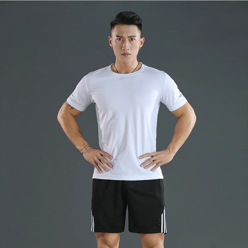 Men Compression Running T Shirt Fitness Tight Sport tshirt Training Jogging Shirts Gym Sportswear Quick Dry short sleeves
Men Compression Running T Shirt Fitness Tight Sport tshirt Training Jogging Shirts Gym Sportswear Quick Dry short sleeves