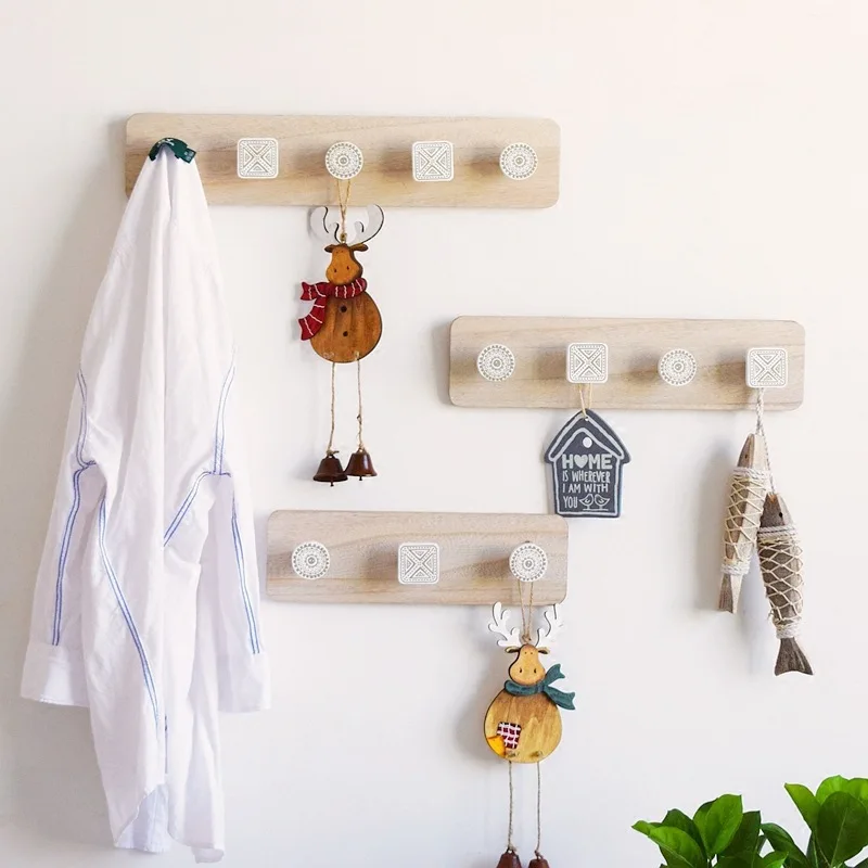 Wooden Hooks Clothes Hanger Nordic Wall Hanging Storage Rack Hat/Coat Hanger Ju03 20 Dropship
Wooden Hooks Clothes Hanger Nordic Wall Hanging Storage Rack Hat/Coat Hanger Ju03 20 Dropship
