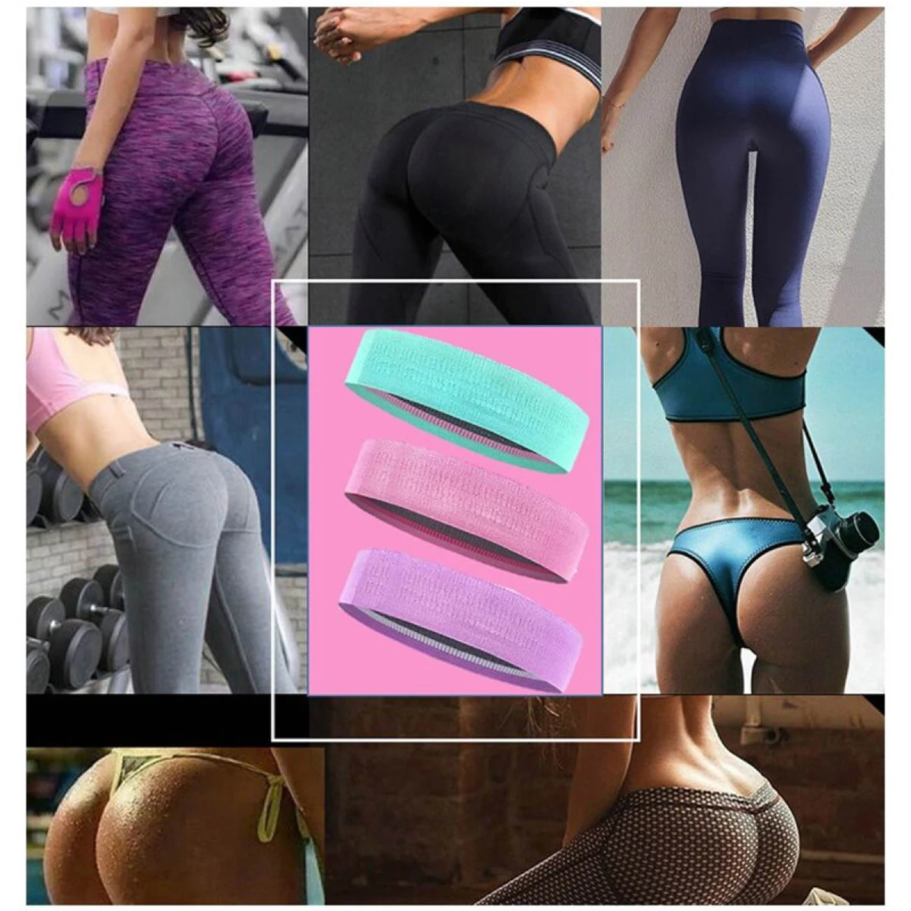 Resistance Bands Fitness Booty Bands 3-Piece Set Fitness Rubber Expander Elastic Band for Home Workout Exercise Equipment
Resistance Bands Fitness Booty Bands 3-Piece Set Fitness Rubber Expander Elastic Band for Home Workout Exercise Equipment
