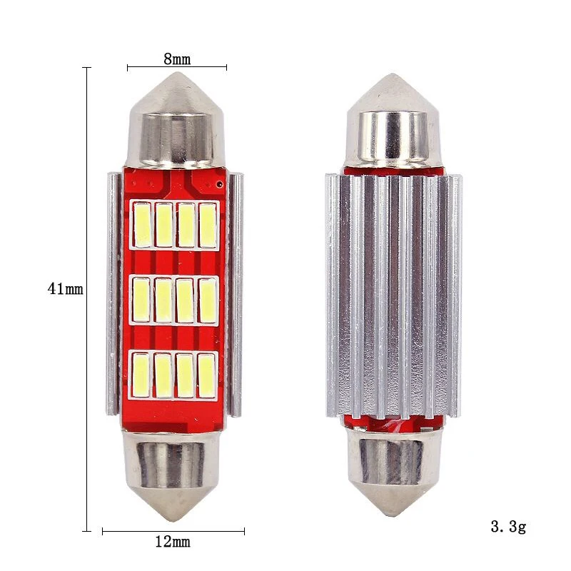 2x гирлянда C5W C10W CANBUS светодиодный светильник 4020 SMD автомобиля Потолочные плафоны s