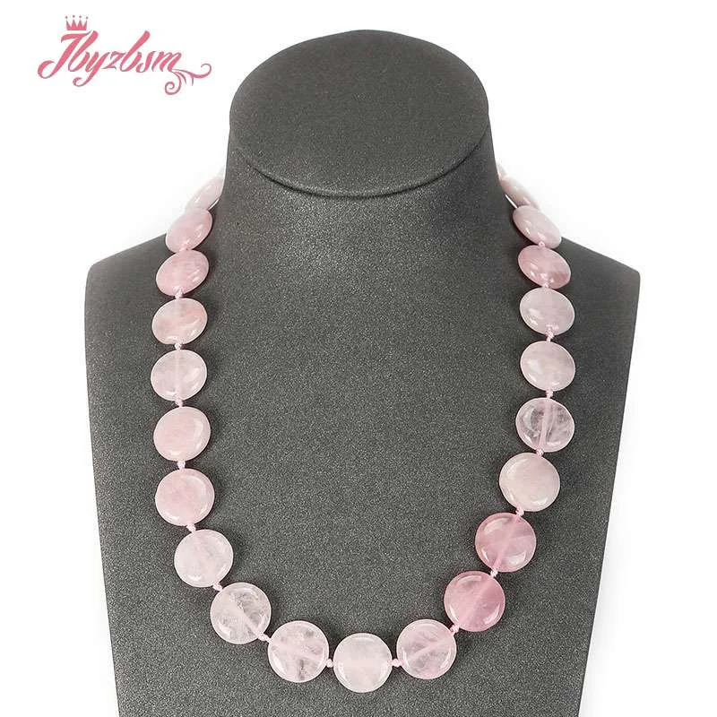 16mm Coin Natural Stone Beaded Knotted Gorgeous Exquisite Necklace Jewelry 50cm for Female Wedding Party Anniversary Dress
16mm Coin Natural Stone Beaded Knotted Gorgeous Exquisite Necklace Jewelry 50cm for Female Wedding Party Anniversary Dress