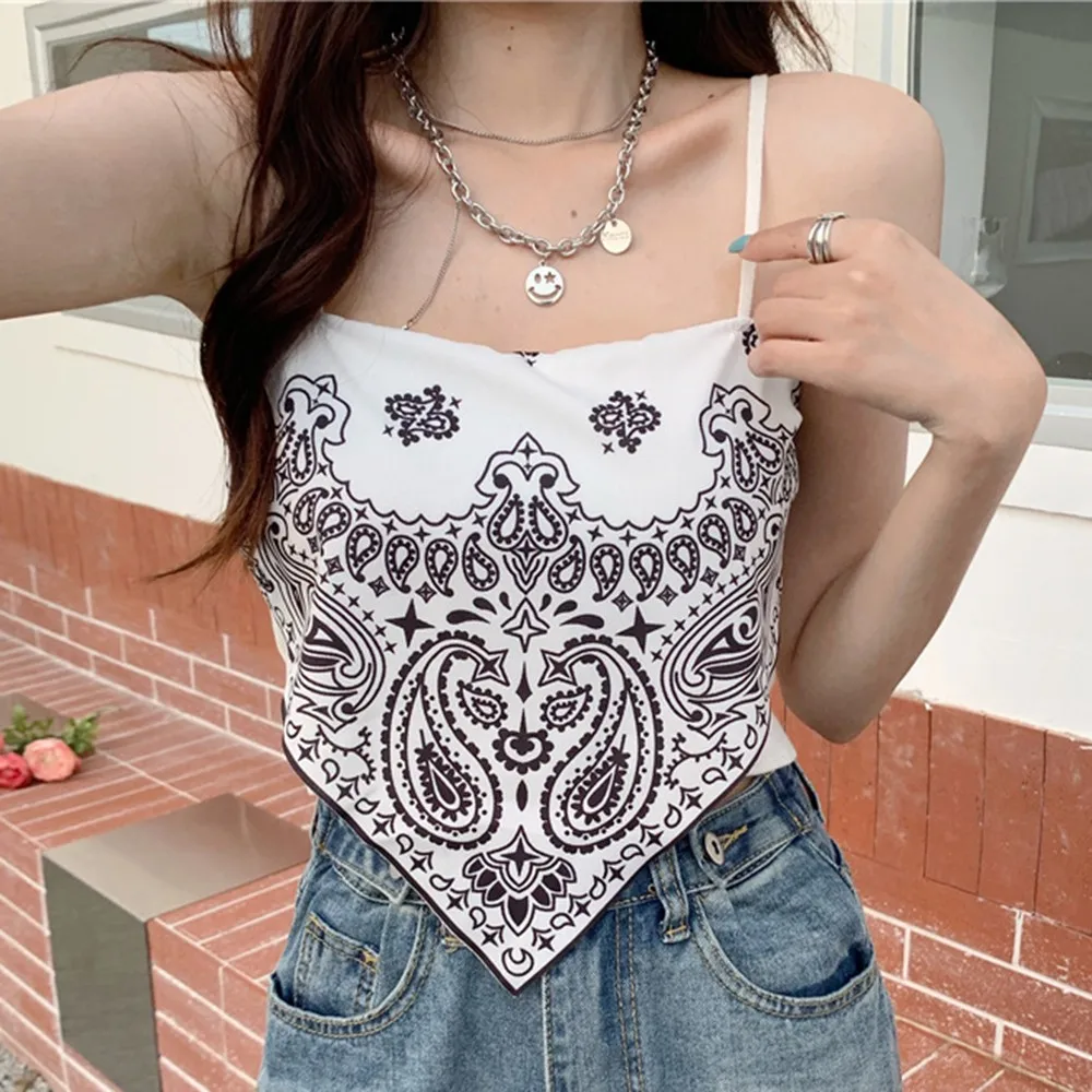 Cool Girl Y2K Satin Tie Back Knot Camisole Spaghetti Straps Cami Tube Women Vintage Print Crop Top Sleeveless Sling Camisole
Cool Girl Y2K Satin Tie Back Knot Camisole Spaghetti Straps Cami Tube Women Vintage Print Crop Top Sleeveless Sling Camisole