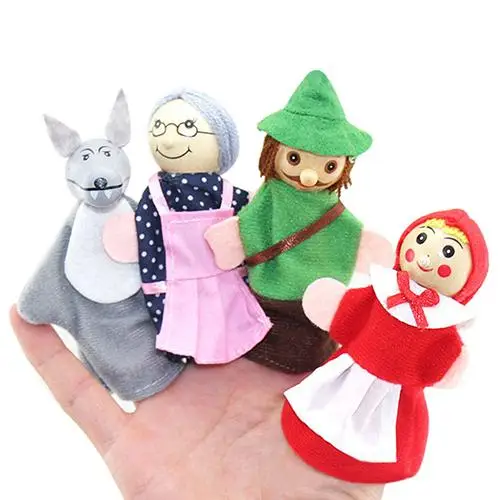 Little Red Riding Hood and Wolf Fairy Finger Puppet Plush Toys Child Baby Favor Dolls Tell Storys Props Boys Girls Finger Puppet
Little Red Riding Hood and Wolf Fairy Finger Puppet Plush Toys Child Baby Favor Dolls Tell Storys Props Boys Girls Finger Puppet
