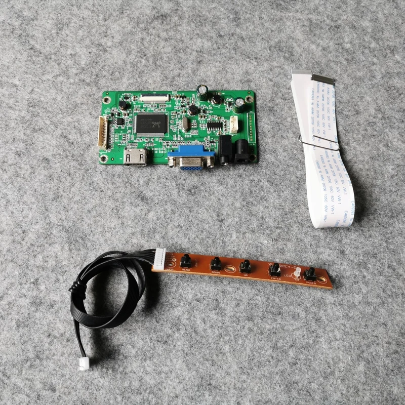 VGA 30-контактная плата привода для панели EDP B140RTN02/B140RTN03/B140RW01 комплект