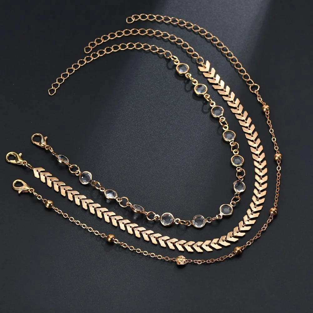 Gold Color Simple Chain Anklets For Women Beach Foot Jewelry Leg Chain Boho Barefoot Ankle Bracelets Women Accessories
Gold Color Simple Chain Anklets For Women Beach Foot Jewelry Leg Chain Boho Barefoot Ankle Bracelets Women Accessories