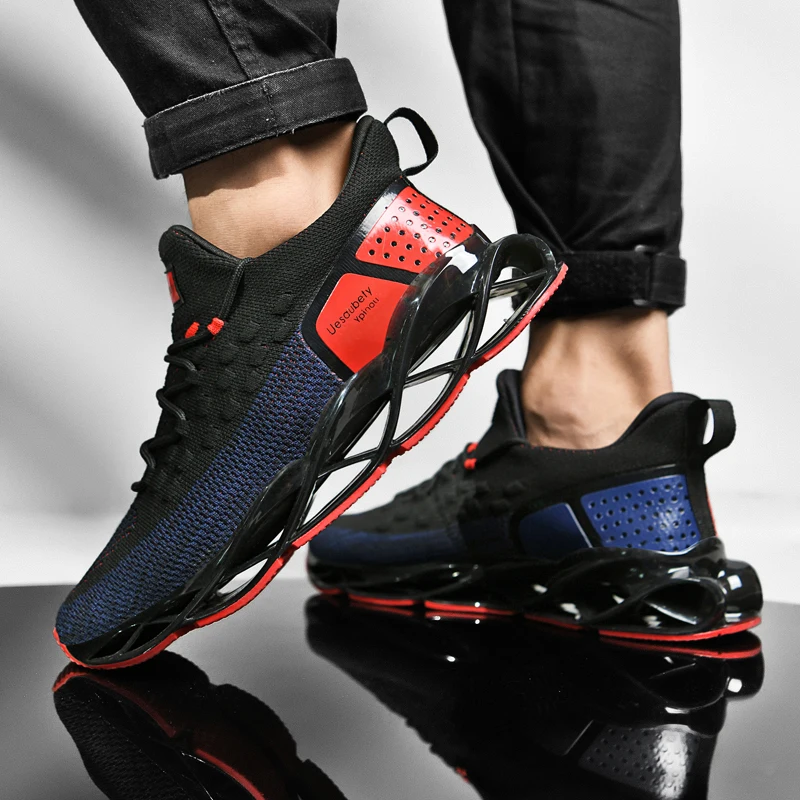 New Breathable Running Shoes for Men Blade Cushioning Sneakers Outdoor Athletic Shoes Professional Training Shoes Zapatills
New Breathable Running Shoes for Men Blade Cushioning Sneakers Outdoor Athletic Shoes Professional Training Shoes Zapatills