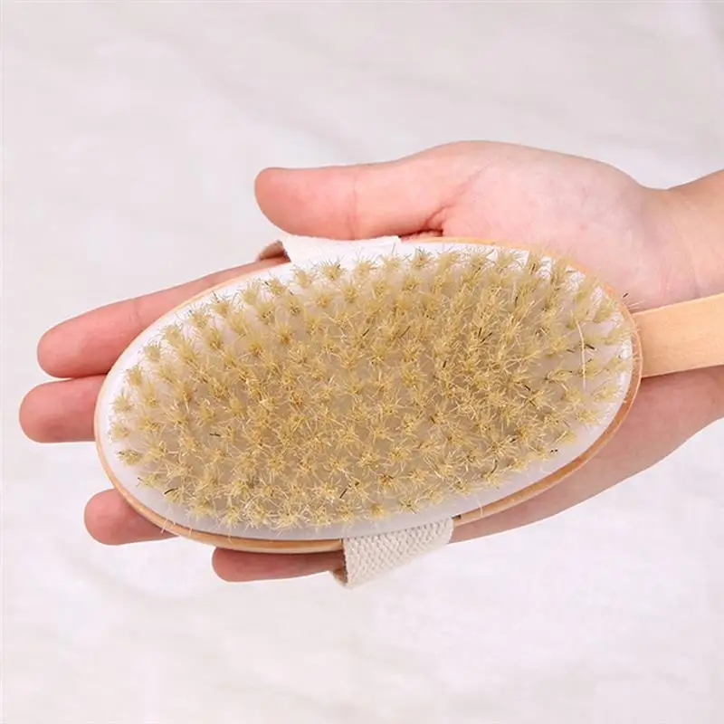 1pcs Long Wooden Handle Bath Body Brush Removable Bristle Exfoliating Dry Skin Back Scrubber Shower Cleaning Massager 
1pcs Long Wooden Handle Bath Body Brush Removable Bristle Exfoliating Dry Skin Back Scrubber Shower Cleaning Massager