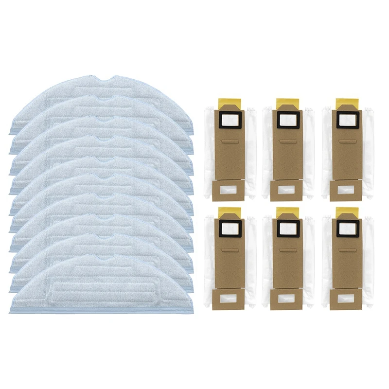 16Pcs for Xiaomi Roborock S7 T7S Plus Washable Mop Cloths Dust Bag Replacement Parts Vacuum Cleaner Accessories
16Pcs for Xiaomi Roborock S7 T7S Plus Washable Mop Cloths Dust Bag Replacement Parts Vacuum Cleaner Accessories