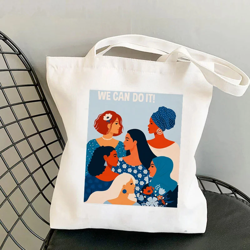 Shopper We can do it women together Printed Tote Bag women Harajuku shopper handbag girl Shoulder shopping bag Lady Canvas Bag
Shopper We can do it women together Printed Tote Bag women Harajuku shopper handbag girl Shoulder shopping bag Lady Canvas Bag