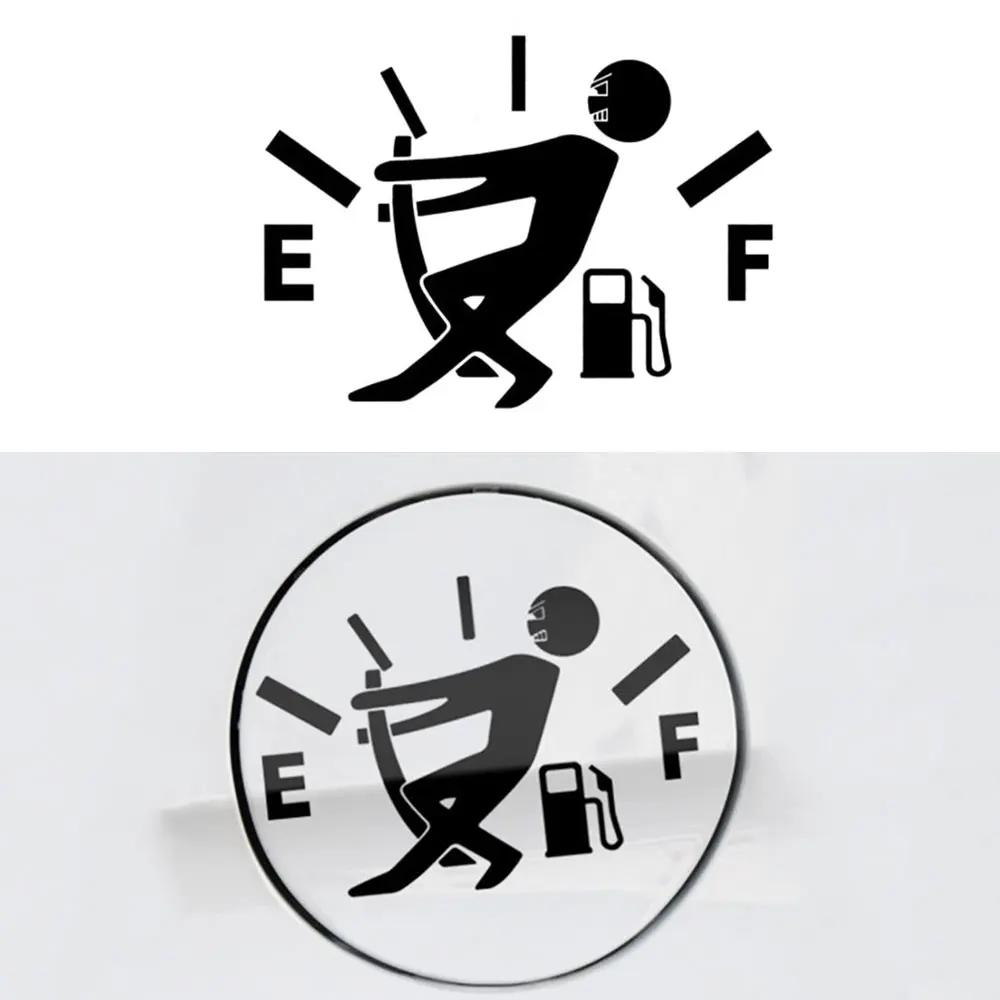 Funny Car Fuel Gage Empty Decal Car Fuel Tank Cap Stickers For ford focus 2 For BMW E90 E46 For Peugeot 206 307
Funny Car Fuel Gage Empty Decal Car Fuel Tank Cap Stickers For ford focus 2 For BMW E90 E46 For Peugeot 206 307