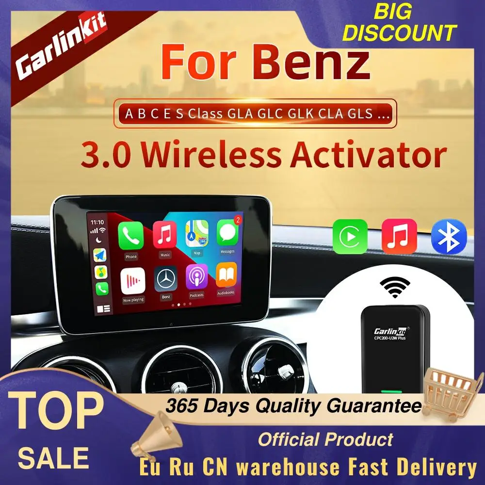 Carlinkit 3.0 New 2021 Apple Wireless Carplay Adapter Dongle Auto Connect For Benz Car Multimedia Player Plug And Play MP3 IOS14
Carlinkit 3.0 New 2021 Apple Wireless Carplay Adapter Dongle Auto Connect For Benz Car Multimedia Player Plug And Play MP3 IOS14