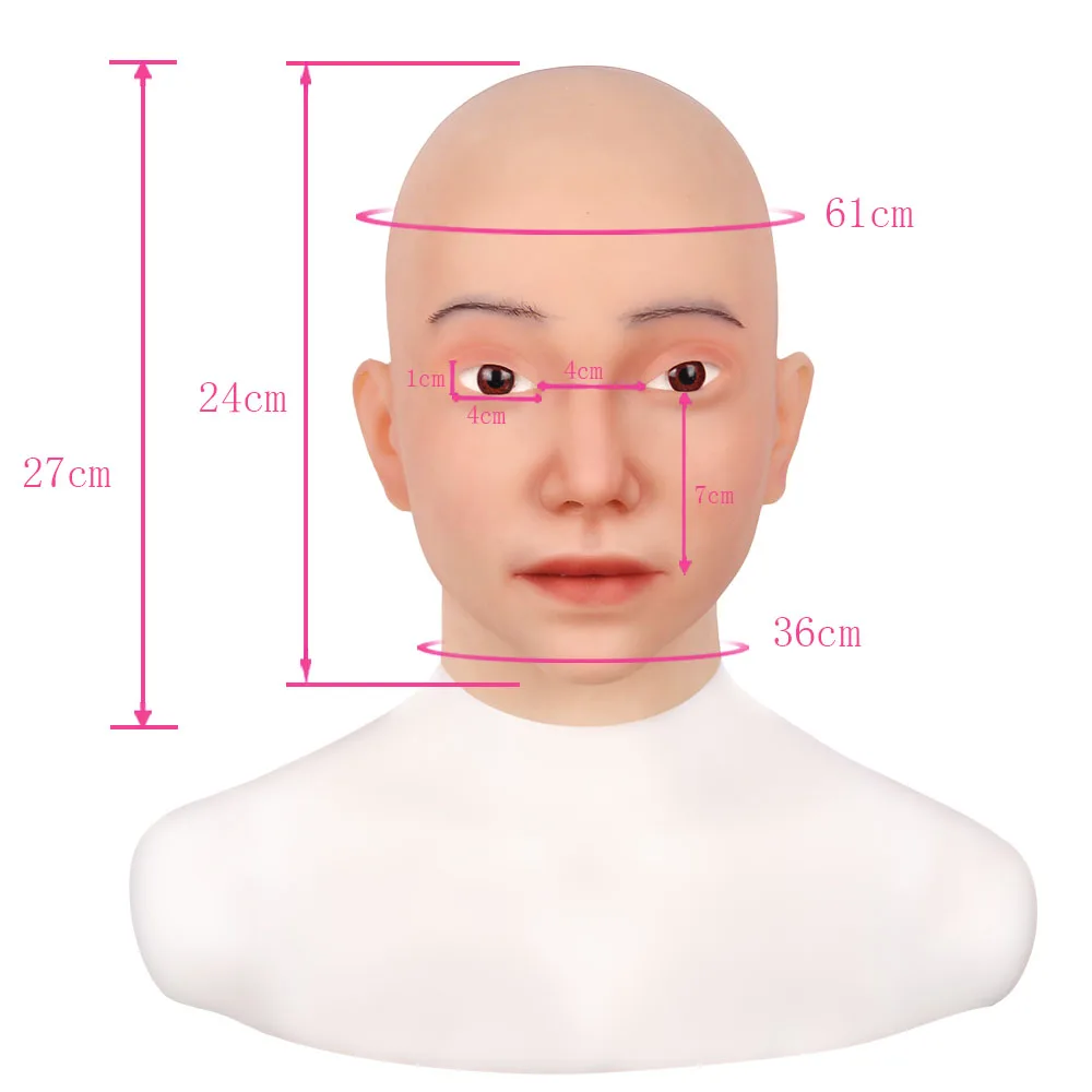 Realistic Cosplay Kathy Silicone Female Mask for Male To Shemale Crossdressing Men Quality Handmade Soft Silicone Realist Mask4G
Realistic Cosplay Kathy Silicone Female Mask for Male To Shemale Crossdressing Men Quality Handmade Soft Silicone Realist Mask4G