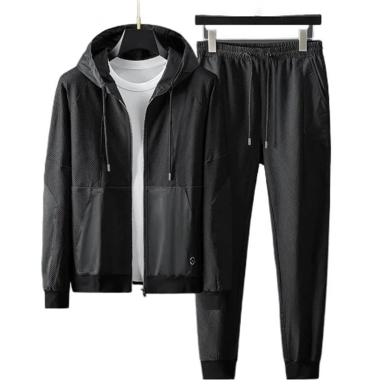 New Men Tracksuits Two Piece Sweat Suit Mens Sports Casual Sets Sweatshirts Sweatpants Set Student Sport Clothing Spring Autumn
New Men Tracksuits Two Piece Sweat Suit Mens Sports Casual Sets Sweatshirts Sweatpants Set Student Sport Clothing Spring Autumn
