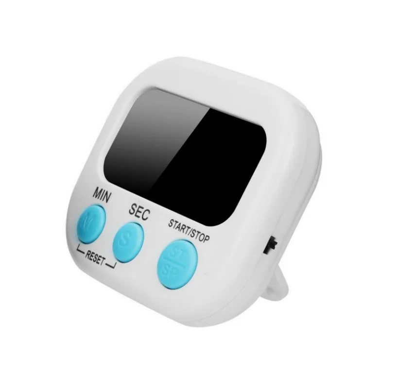 200pcs Digital Kitchen Timer Magnetic Backing Stand Countdown Alarm Mini LCD Big Digits Loud Alarm For Cooking Baking Games
200pcs Digital Kitchen Timer Magnetic Backing Stand Countdown Alarm Mini LCD Big Digits Loud Alarm For Cooking Baking Games