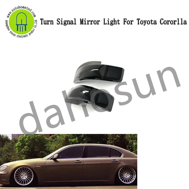 2Pcs Dynamic LED Side Marker Light Assembly With for Toyota Corolla Camry Avalon Prius Flowing Rearview Turn Signal Lamp
2Pcs Dynamic LED Side Marker Light Assembly With for Toyota Corolla Camry Avalon Prius Flowing Rearview Turn Signal Lamp