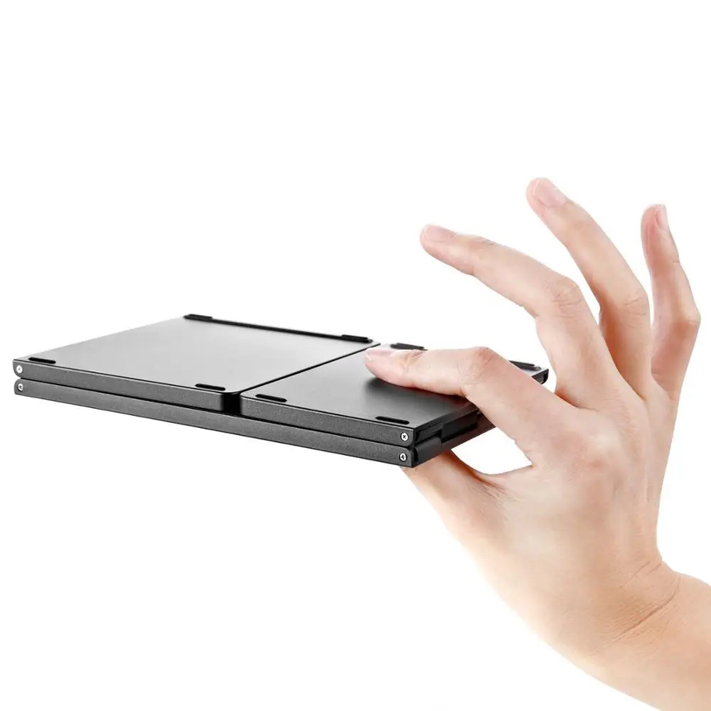 Mini Folding Keyboard Rechargeable Bluetooth-compatible Wireless Keypad with Touchpad for Windows/Android/ios/Tablet ipad Phone
Mini Folding Keyboard Rechargeable Bluetooth-compatible Wireless Keypad with Touchpad for Windows/Android/ios/Tablet ipad Phone