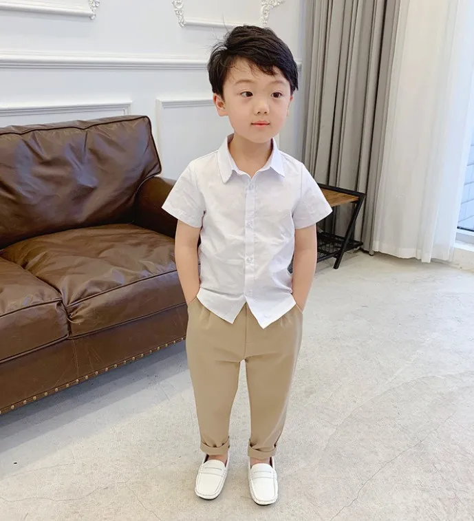 Рубашка и штаны для мальчиков, комплект из 2 предметов 
Рубашка и штаны для мальчиков, комплект из 2 предметов