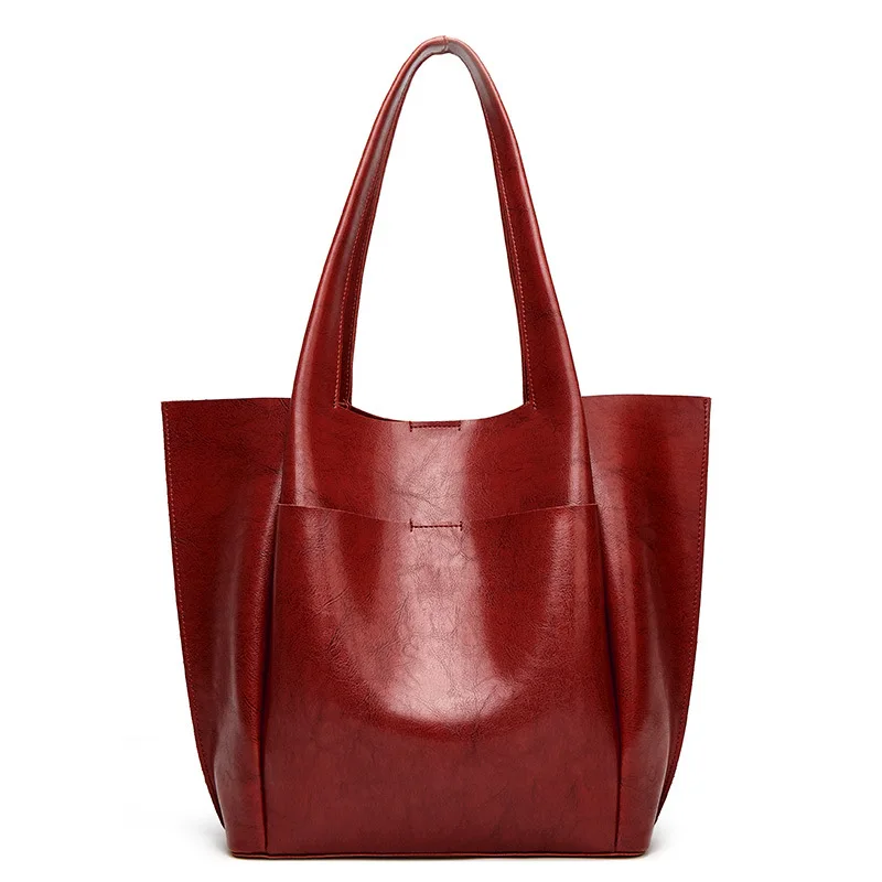 New Women's Shoulder Bag Pu Large Capacity Handbag Fashion Versatile Oil Wax Leather Handbag Tote Bag Bags for Women
New Women's Shoulder Bag Pu Large Capacity Handbag Fashion Versatile Oil Wax Leather Handbag Tote Bag Bags for Women