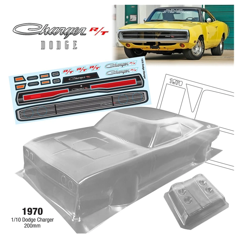 Автомобили на радиоуправлении 1970 1/10 Dodge Charger прозрачный корпус + стакан лампы + декоративные наклейки Наборы для радиоуправления игрушечный ...
Автомобили на радиоуправлении 1970 1/10 Dodge Charger прозрачный корпус + стакан лампы + декоративные наклейки Наборы для радиоуправления игрушечный ...